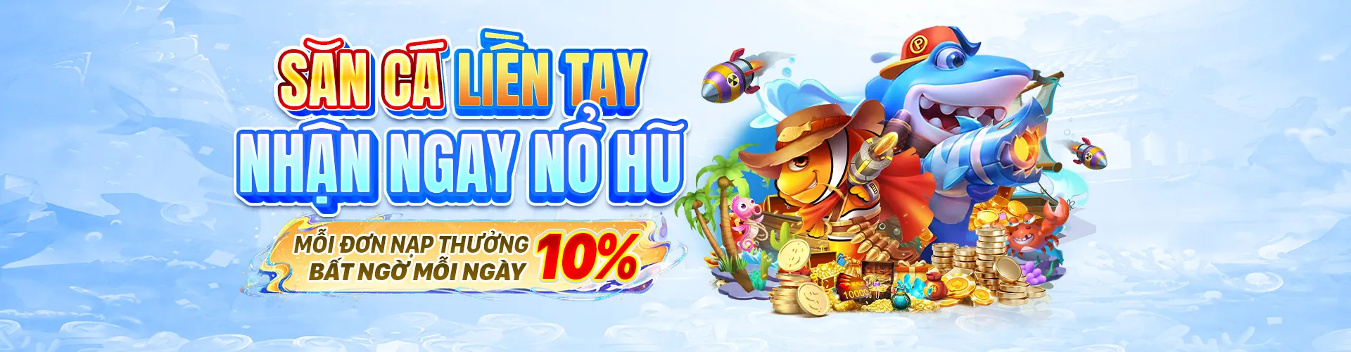 Hình ảnh chính game Bắn Cá 99oke win với đồ họa sống động và cá vàng